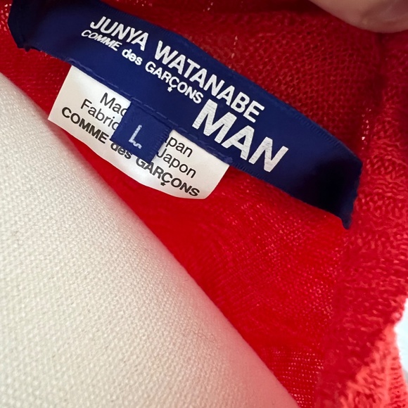 Junya Wantanabe Classic Merino Wool Crewneck Sweater.  - Picture 2 of 3